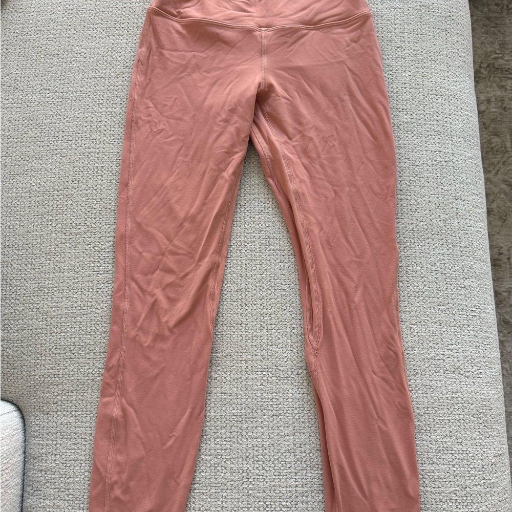 Lululemon Women's High-Waist Seamless Leggings - Dusty Rose